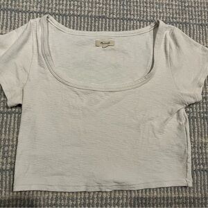 Madewell Light Cream Top
